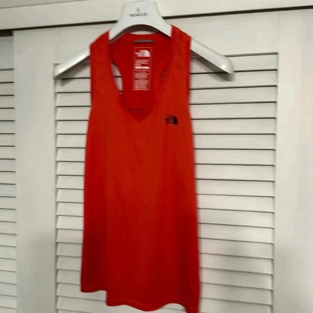 the north face women’s sleeveless tank top little halter top slim fit Med